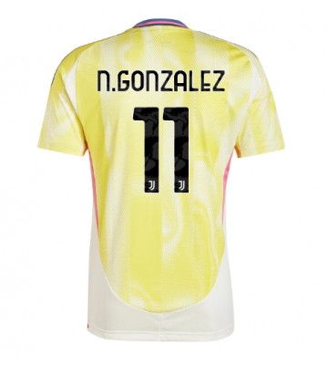 Juventus Nicolas Gonzalez #11 Replika Udebanetrøje 2024-25 Kortærmet